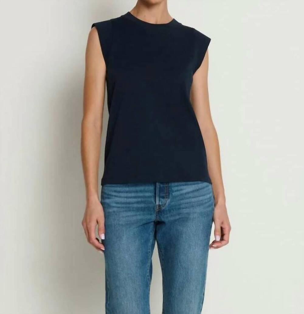 NEW NATION LTD patti muscle tank top in night sky